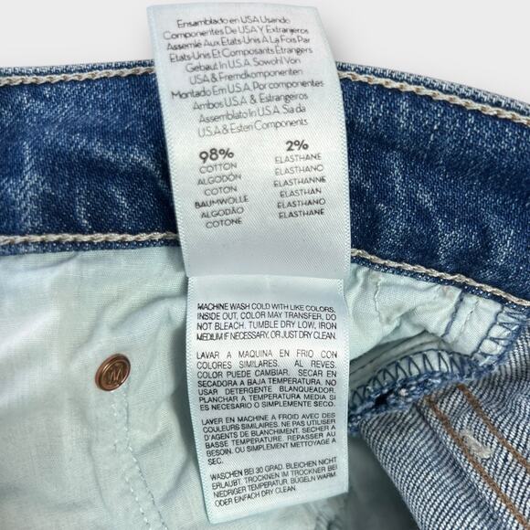 MOTHER The Tomcat Straight Leg in Running with Scissors Size 28 - Picture 6 of 10